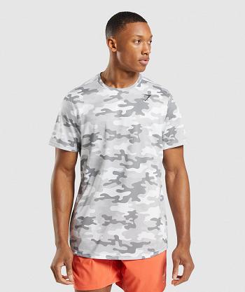 Gymshark Arrival T Shirts Herr Ljusgrå | SE 3908CTV